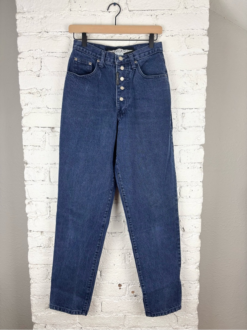 Vintage Z. Cavaricci High-Rise Button-Fly Jeans